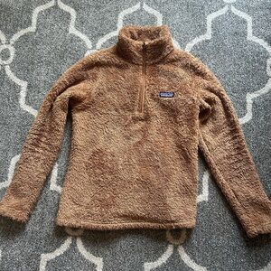 Patagonia Los Gatos 1/4 Zip Fleece Pullover Jacket Brown